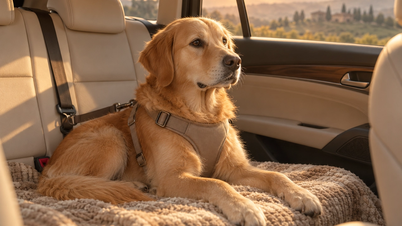 How Do You Keep a Dog Safe in the Car?